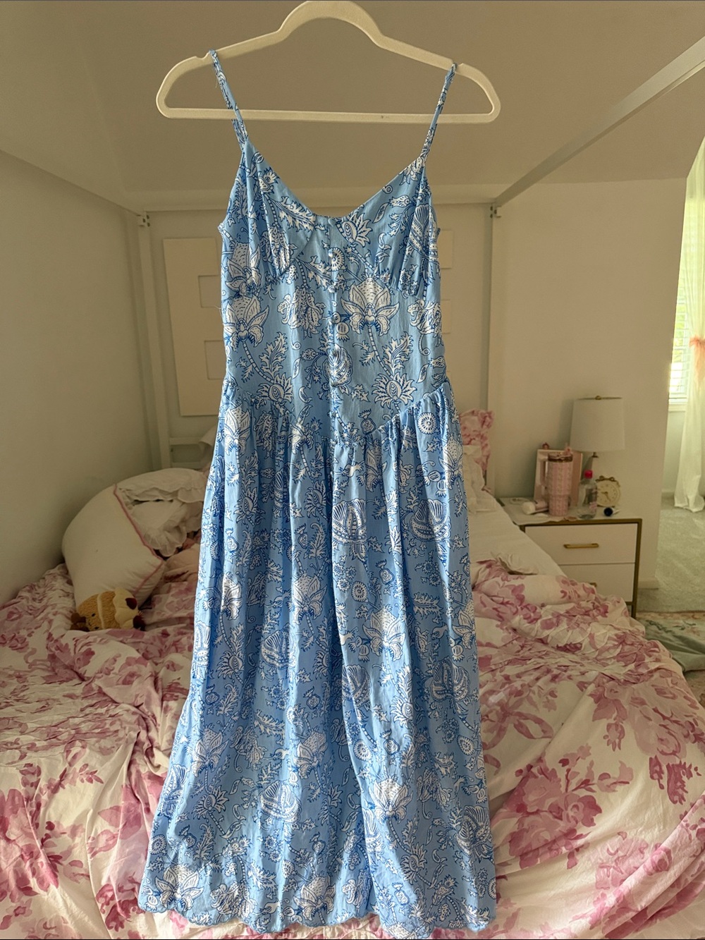 NWT Blue Floral Roller Rabbit X Target collab dress